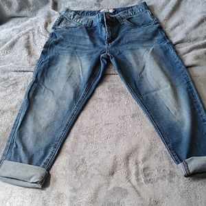 SO Jeans cropped and rolled ankle